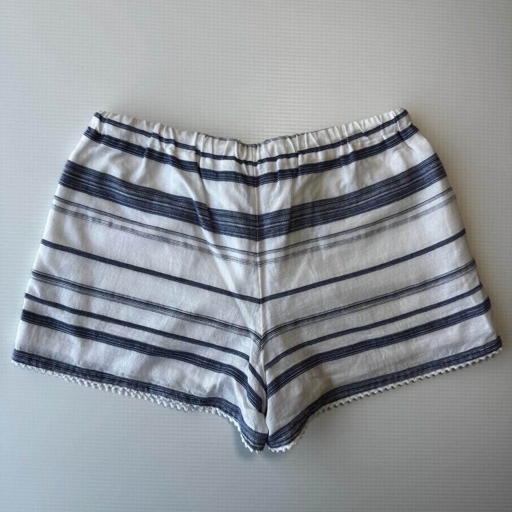 Polo Ralph Lauren Striped Shorts Medium Nautical Coastal Preppy Cotton Hamptons - Picture 15 of 16